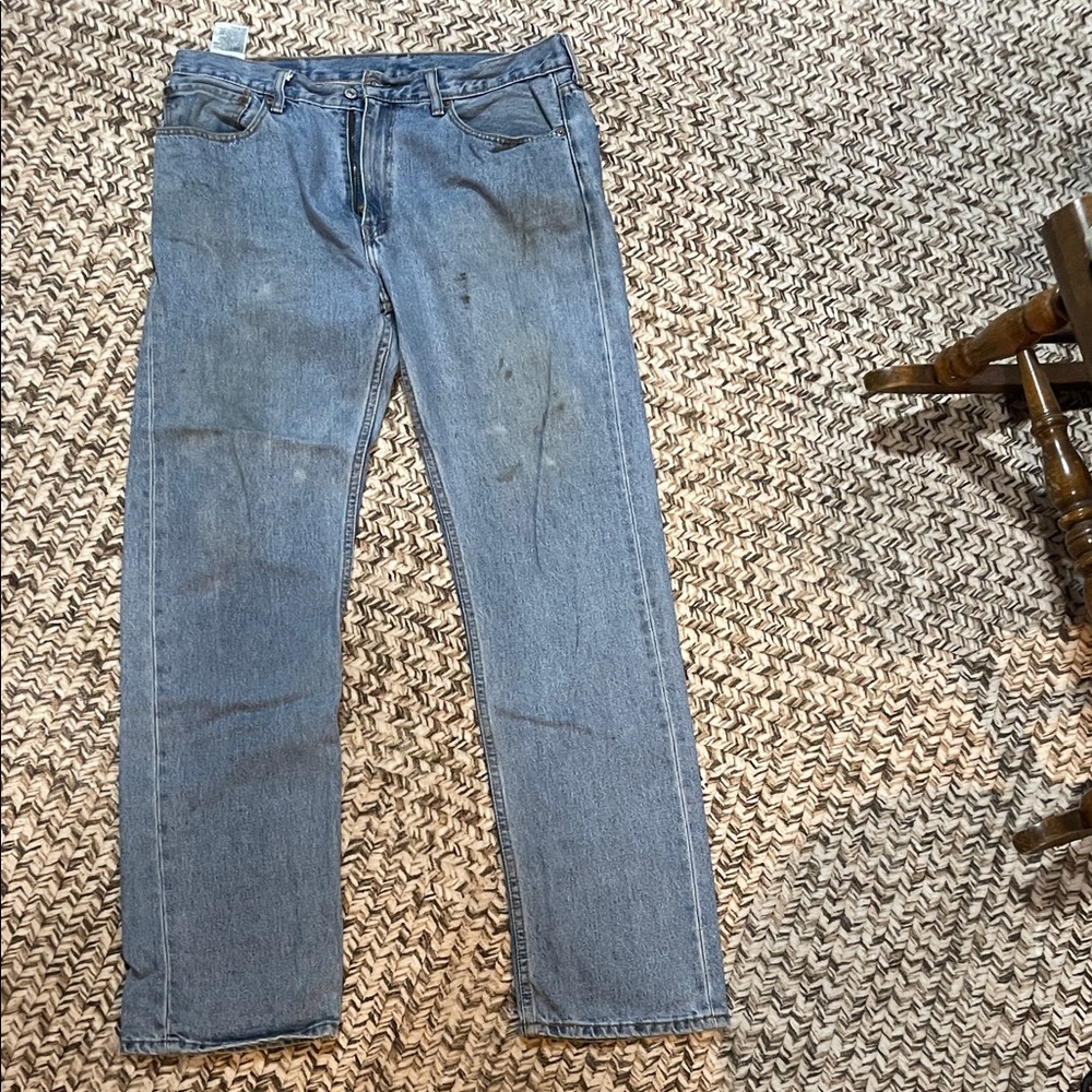 Levi's Men’s Light Blue Straight Jeans